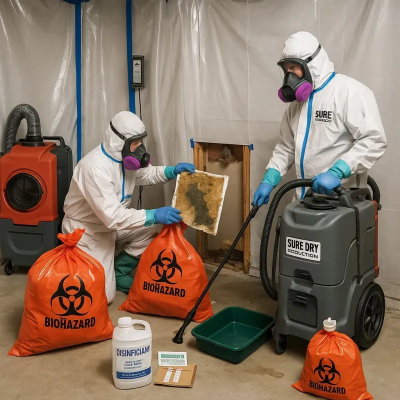 Contaminated Water Handling Protocols process in Shawnee, KS