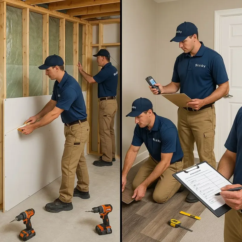 Repairs and Reconstruction process in Shawnee, KS