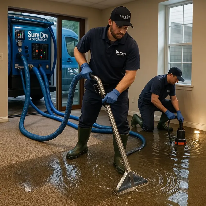 Water Extraction and Removal process in Shawnee, KS